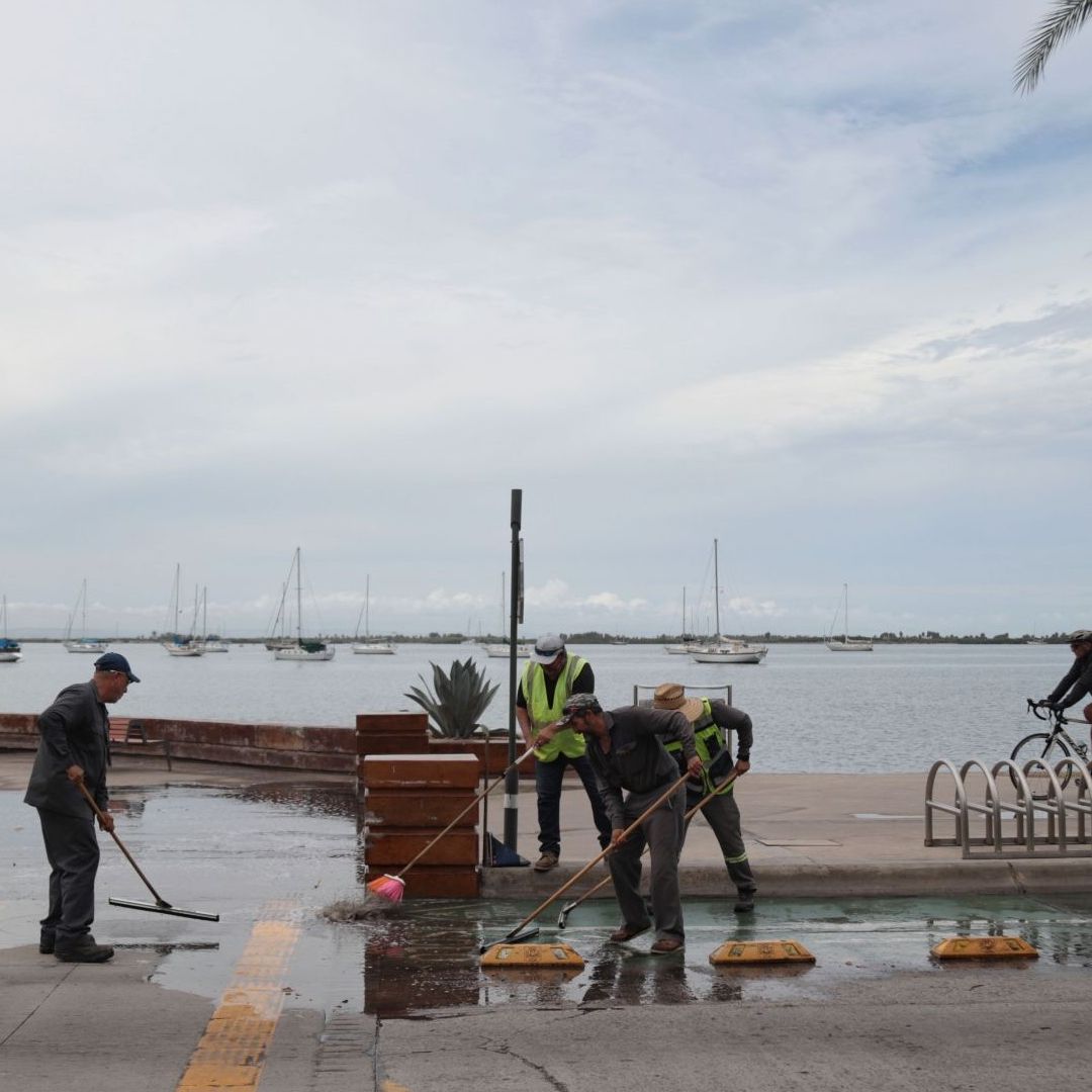 Lluvias en Baja California Sur