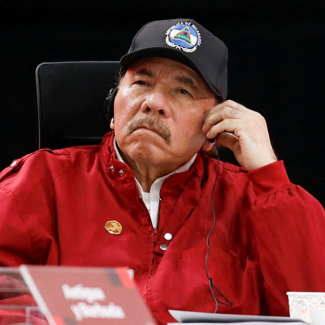 Daniel Ortega, presidente de Nicaragua