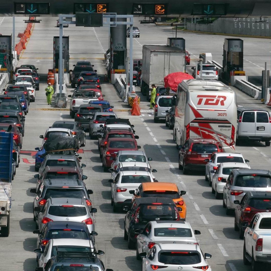 Afluencia en la autopista México-Cuernavaca el 18 de julio de 2026. Foto: Cuartoscuro | Archivo
