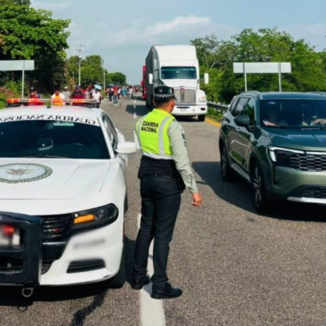 Operativo de la GN en carreteras del país