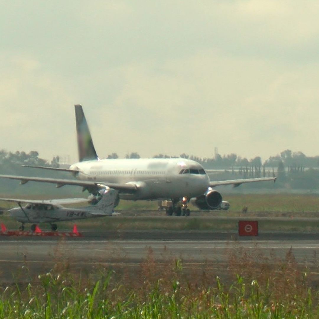Avión del aeropuerto de Guadalajara