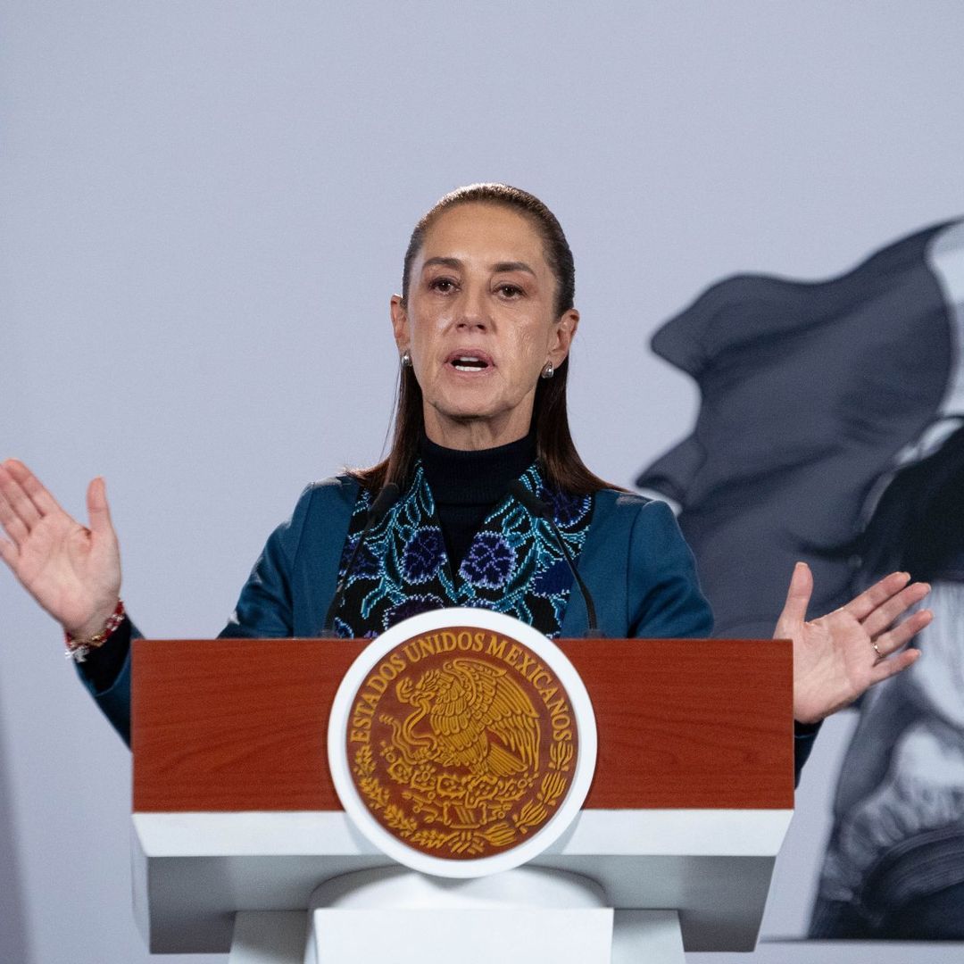 Claudia Sheinbaum en la conferencia del 23 de septiembre de 2026
