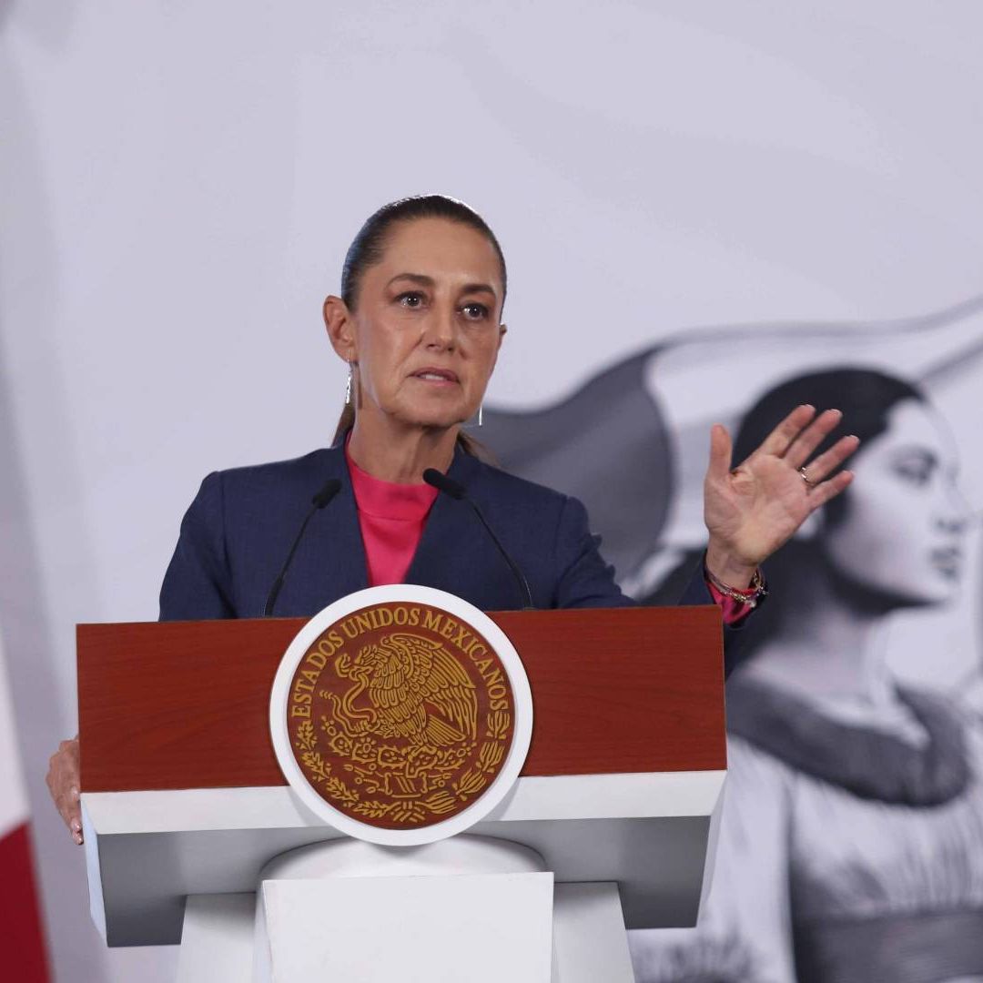 Claudia Sheinbaum en conferencia de prensa mañanera. Foto: Cuartoscuro