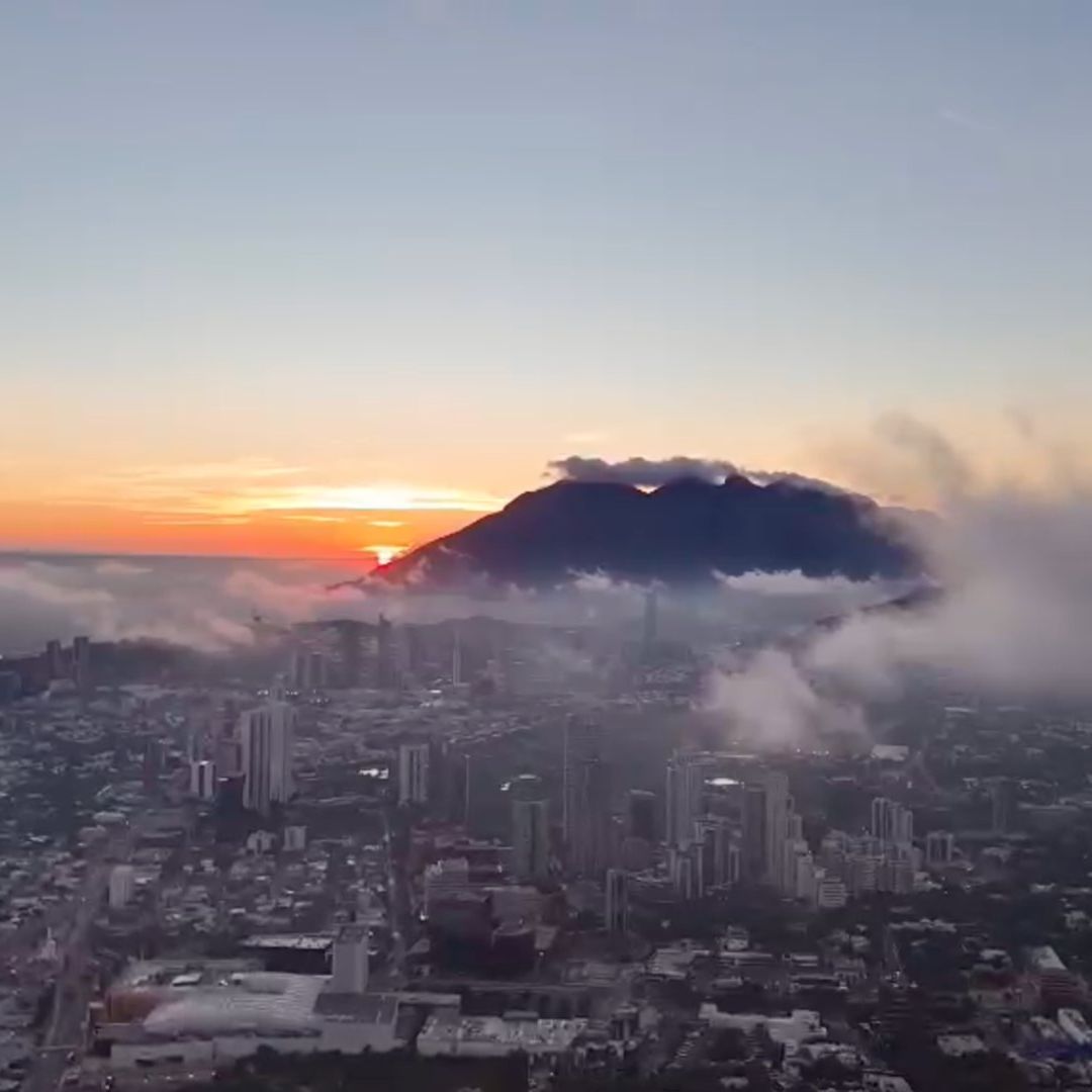 Amanecer en Monterrey