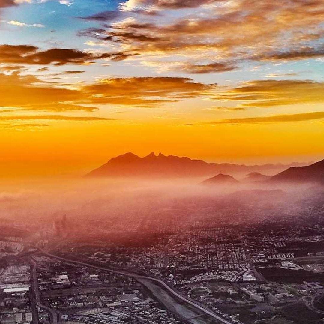 Amanecer en Nuevo León