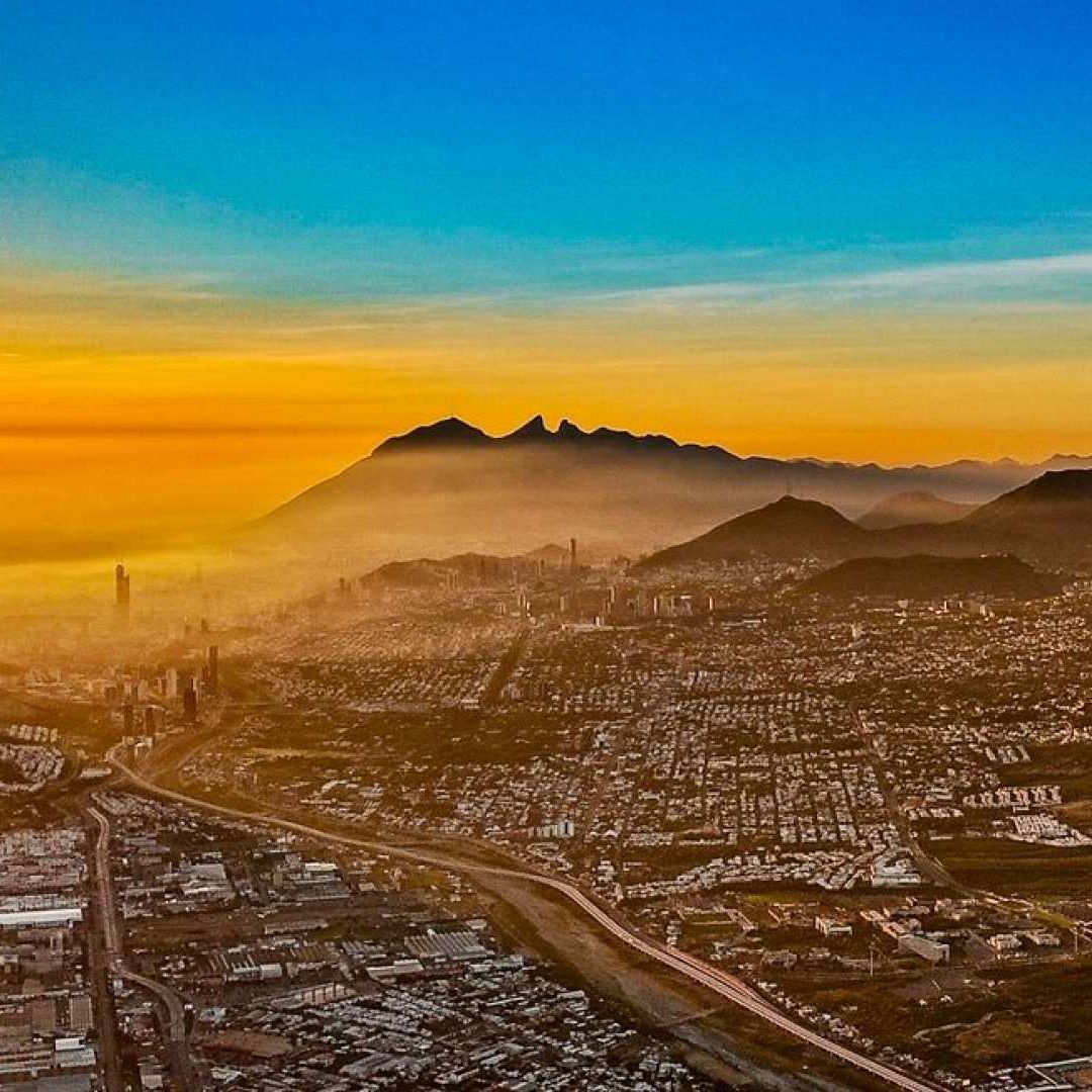 Amanecer en Nuevo León