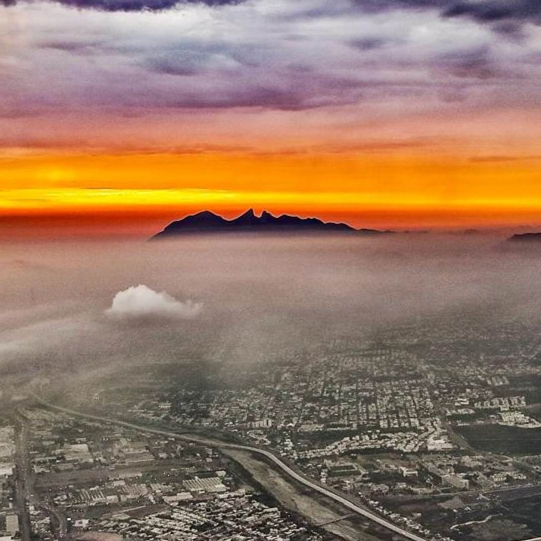 Amanecer en Nuevo León