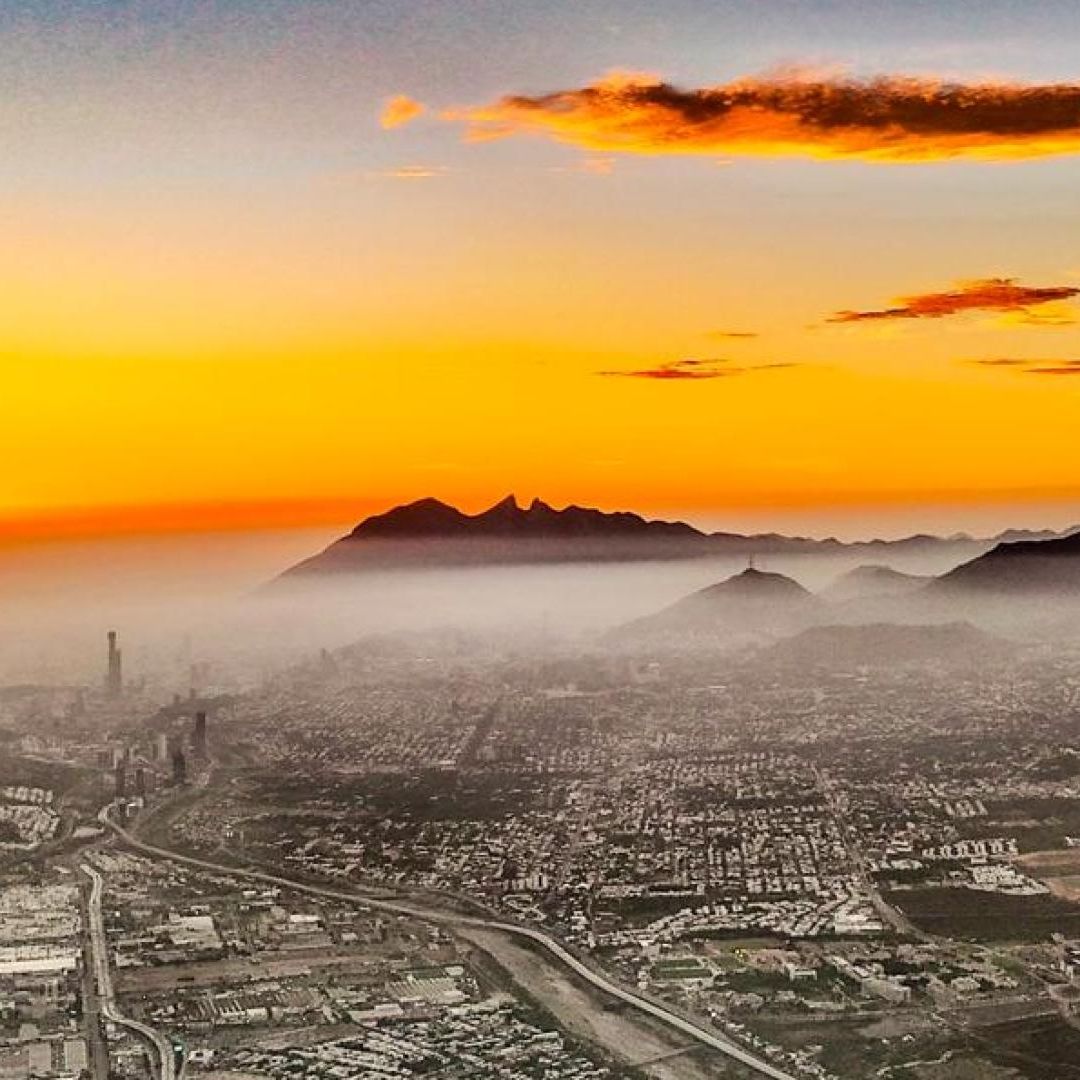 Amanecer en Nuevo León