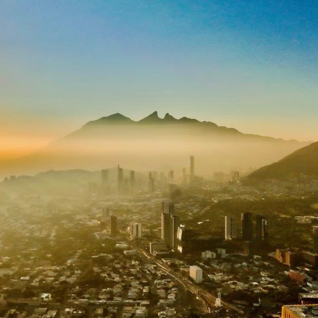 Amanecer en Nuevo León