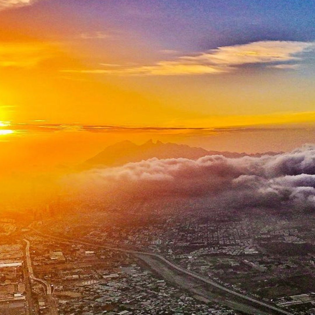 Amanecer en Nuevo León