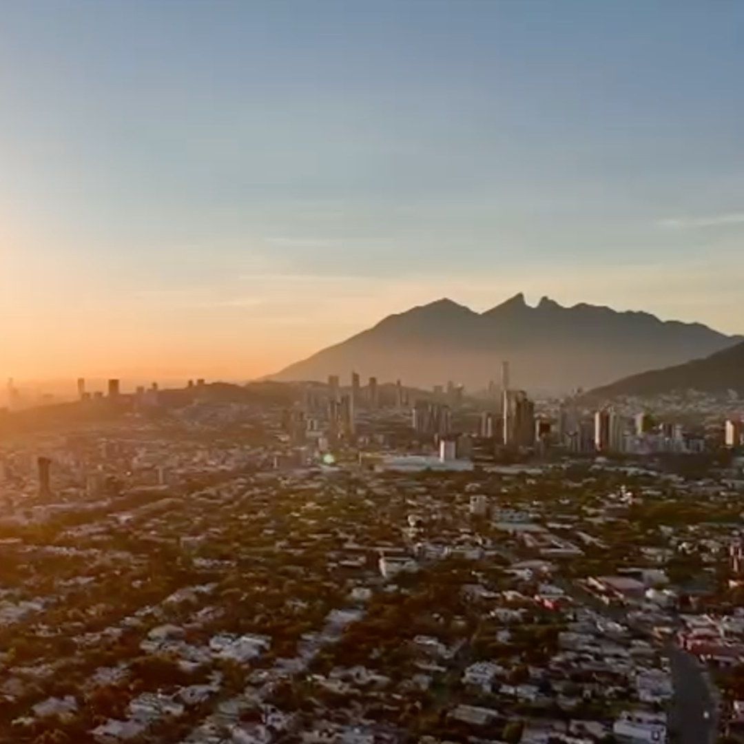 Amanecer en Nuevo León