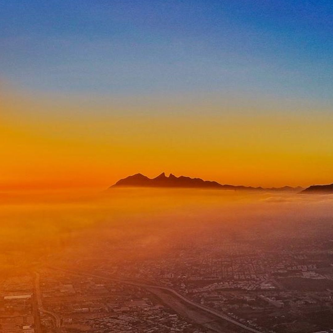 Amanecer en Nuevo León
