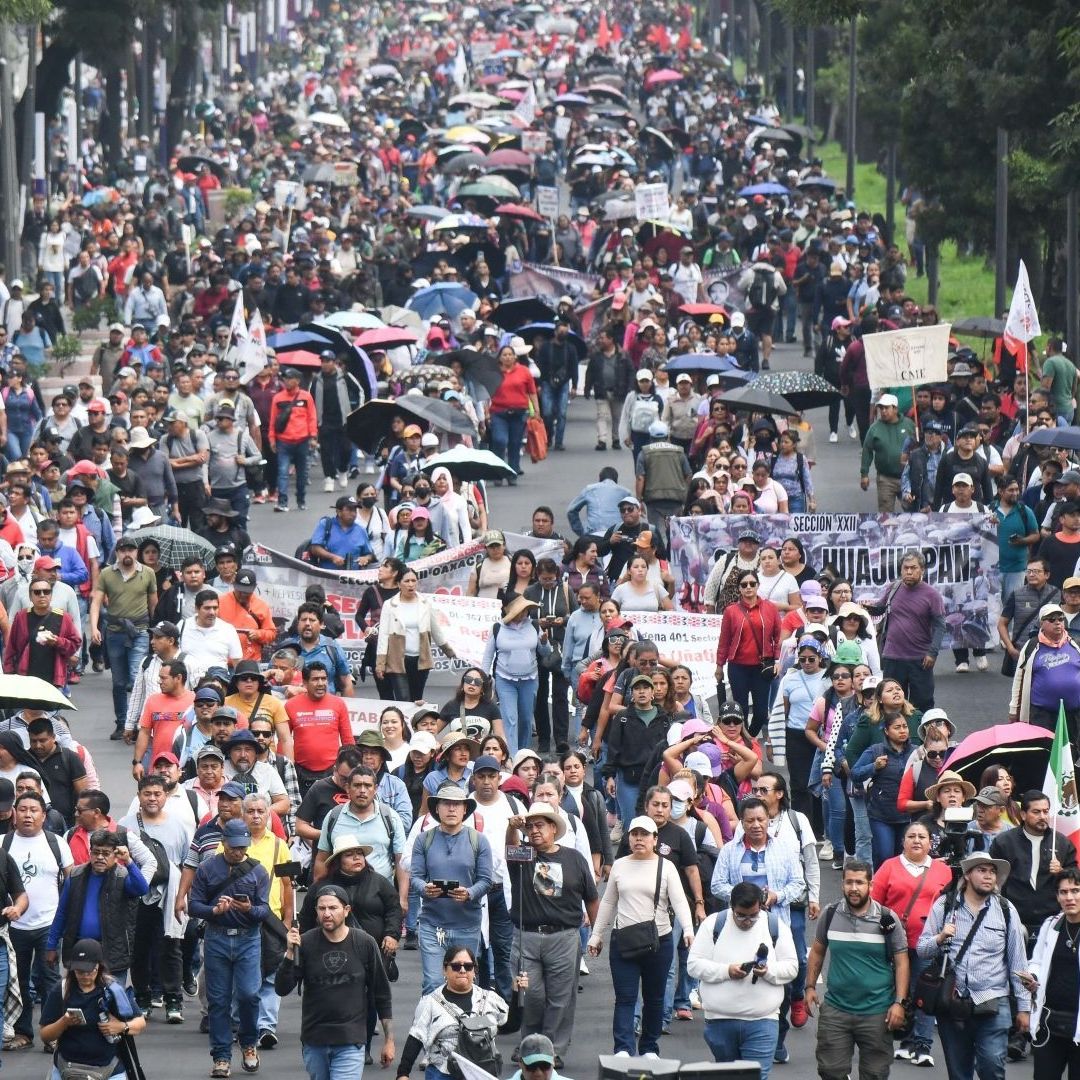 La CNTE aseguró que mantendrán las movilizaciones durante el Mundial 2026