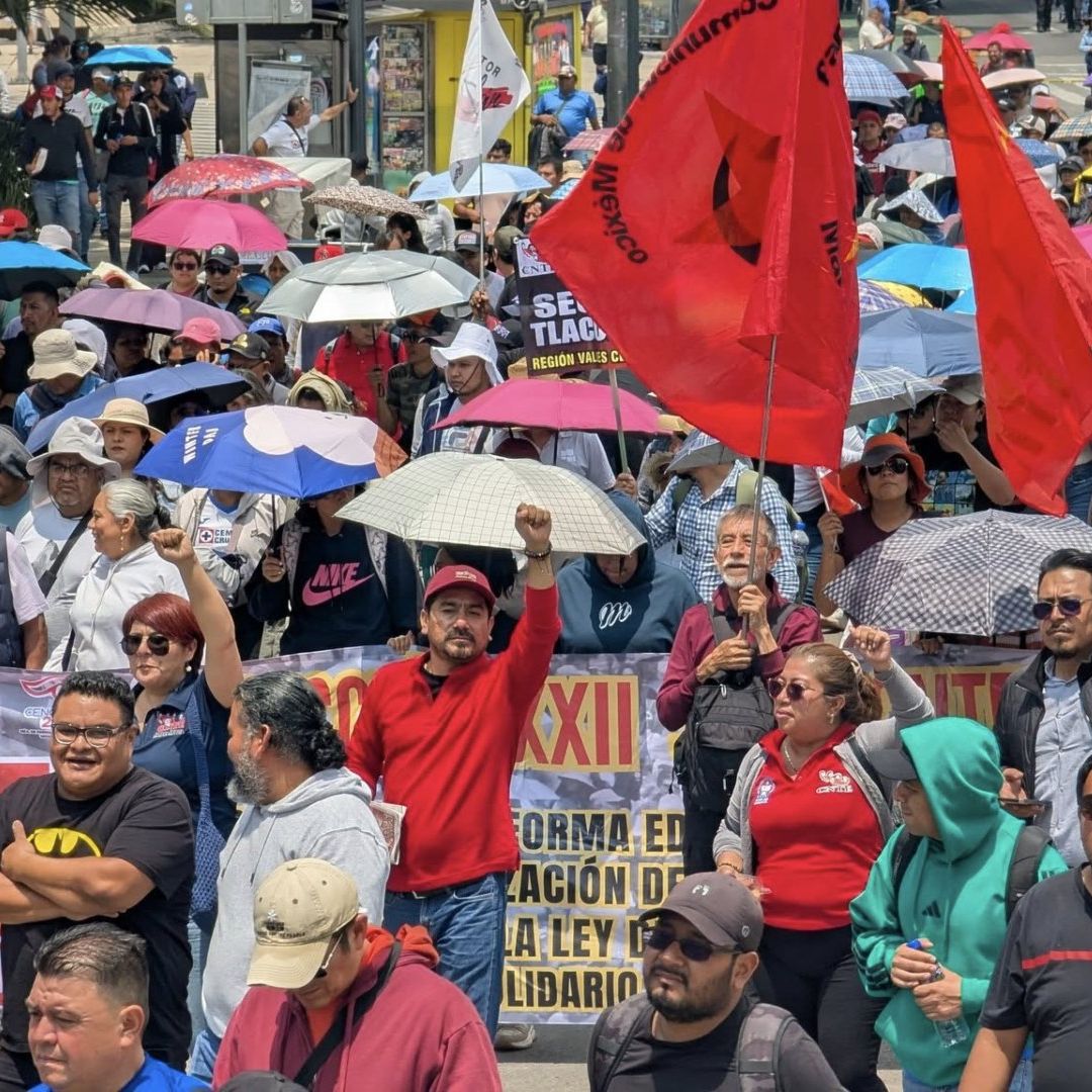 CNTE se reúne con autoridades en SEGOB