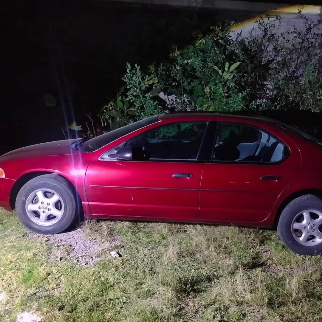 El coche fue localizado sin conductor en Amozoc.