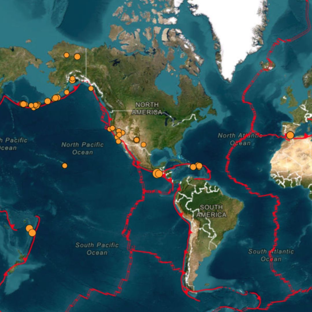 Estos son todos los sismos que se registran al día en el mundo