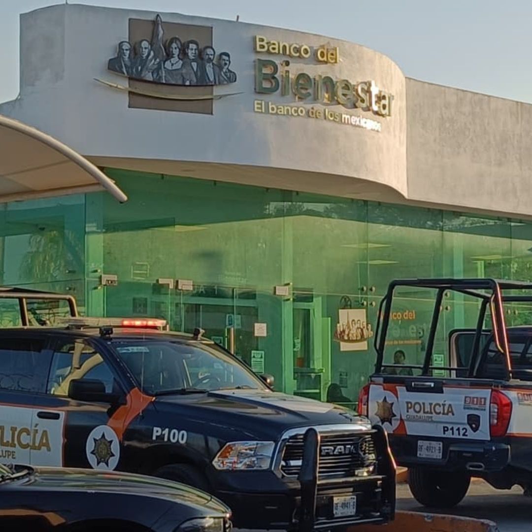 Robo a banco Bienestar