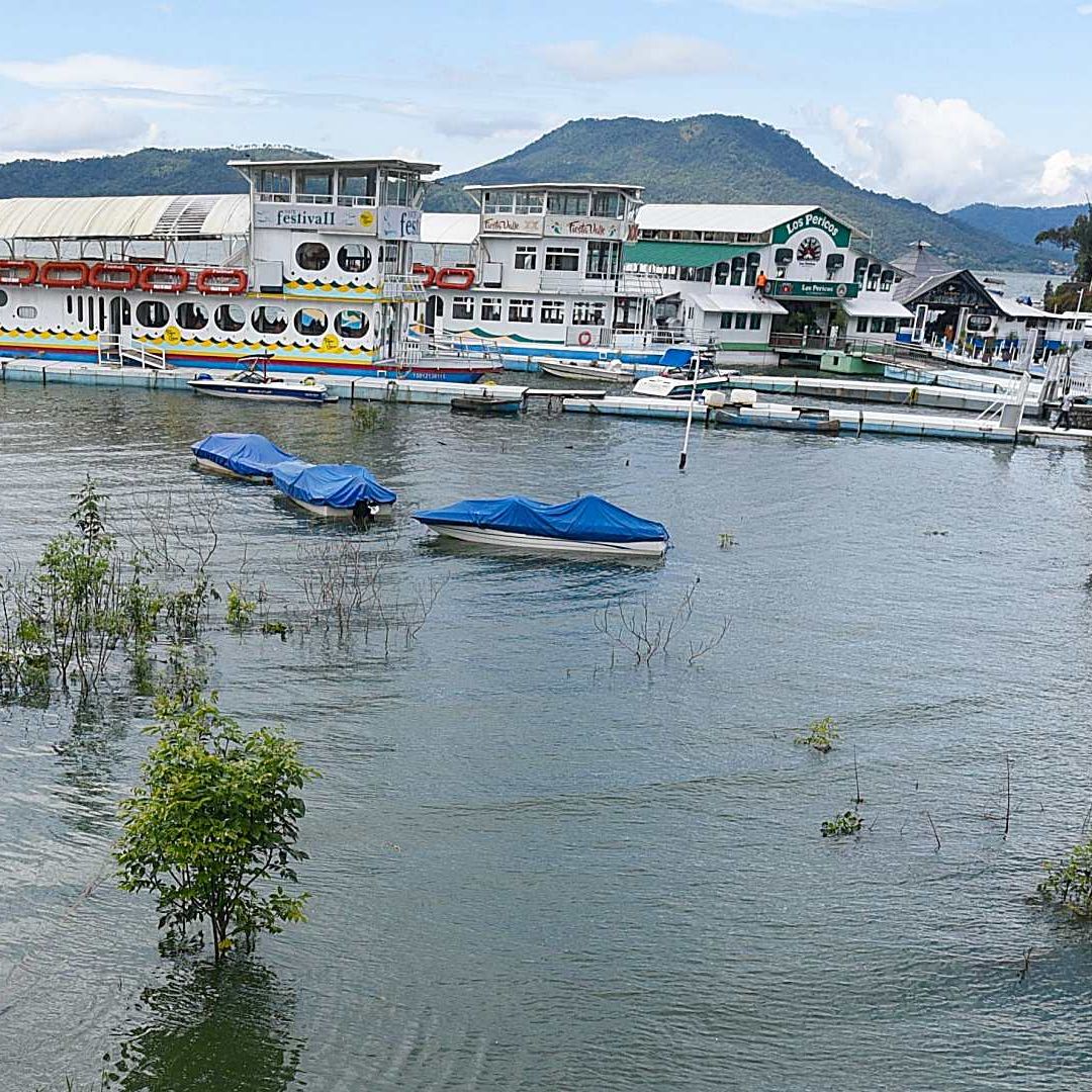 Embarcadero de la Presa Miguel Alemán, del Sistema Cutzamala, en octubre 2025. Foto: Cuartoscuro | Archivo