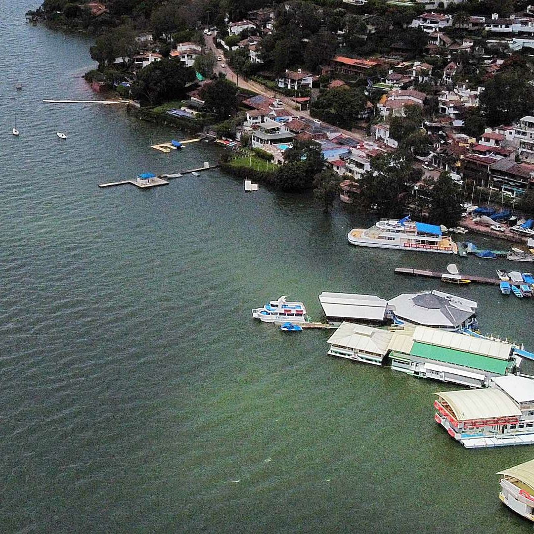 Presa Valle de Bravo del Sistema Cutzamala en octubre 2025. Foto: Cuartoscuro | Archivo