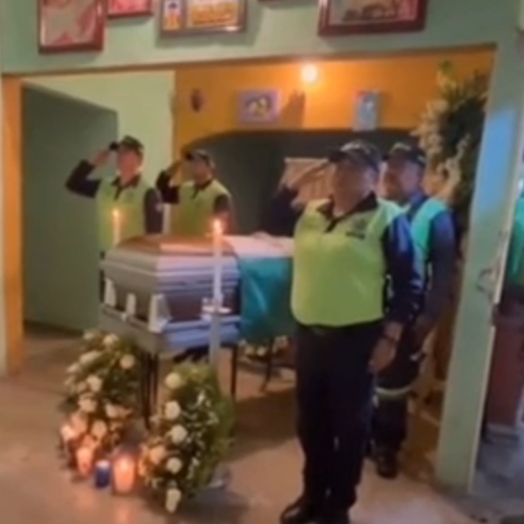 Dan Último Adiós a Gustavo Ramírez, Elemento de Tránsito Asesinado en Córdoba, Veracruz