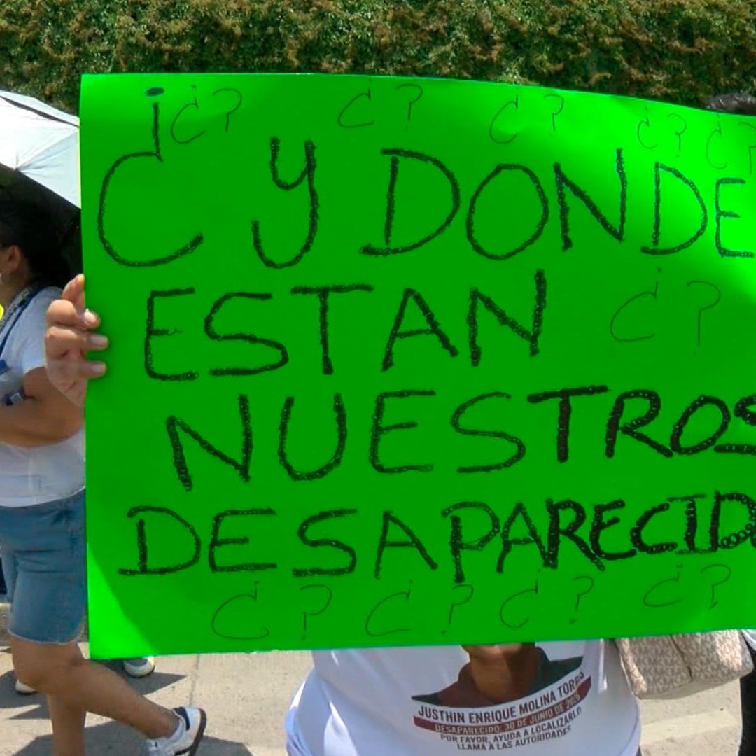 Cartel desaparecidos