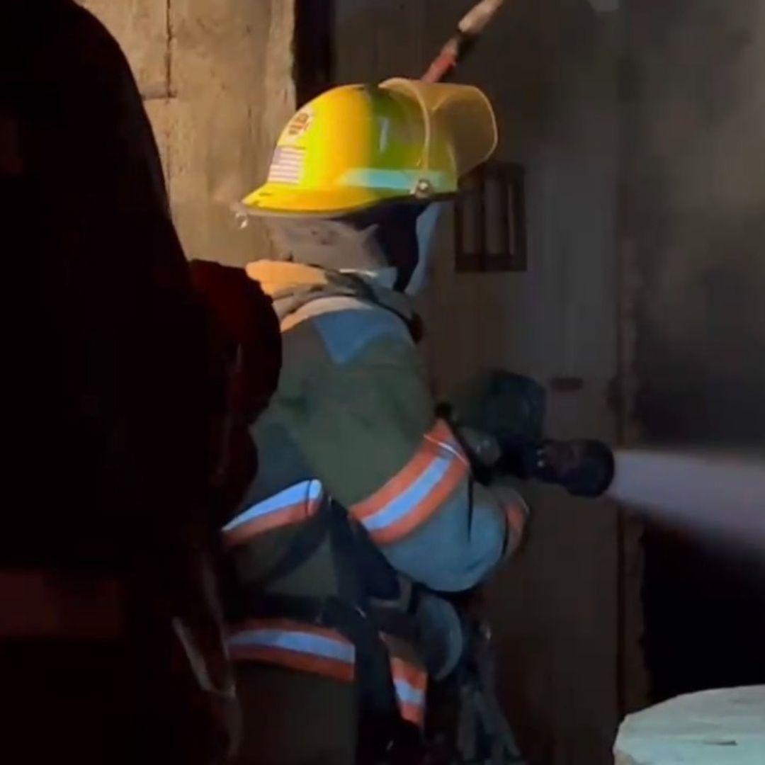 Incendio en granja de pollos moviliza cuerpos de emergencias en la zona norte de Veracruz