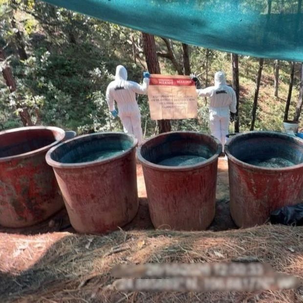 Laboratorios clandestinos utilizados para la producción de metanfetamina