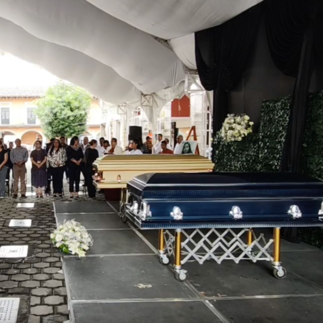 Despedida Araceli Vázquez Salas Mónica Luna Falcón Migrantes Muertas Huauchinango Puebla