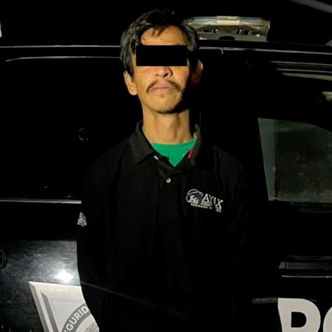 Detenido con droga en el centro de Monterrey