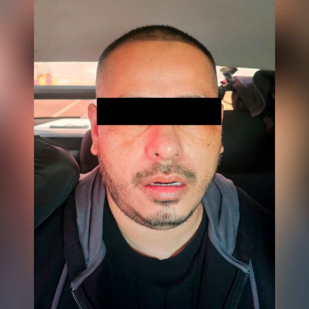 Jorge Luis “N”, alias ‘Koki’, detenido luego de labores de inteligencia en México. Foto: X @OHarfuch