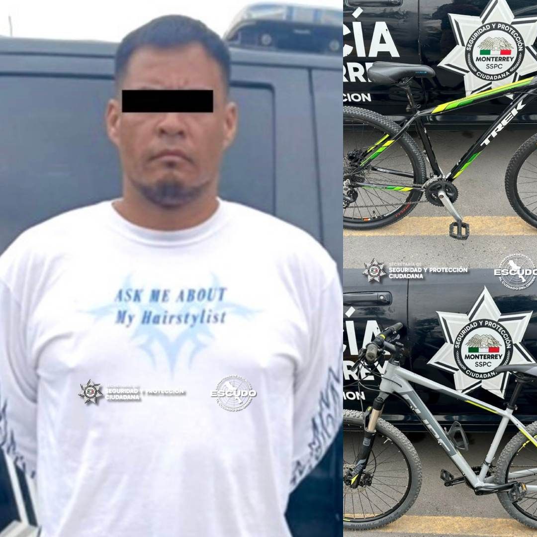 Detenido robo bicicletas