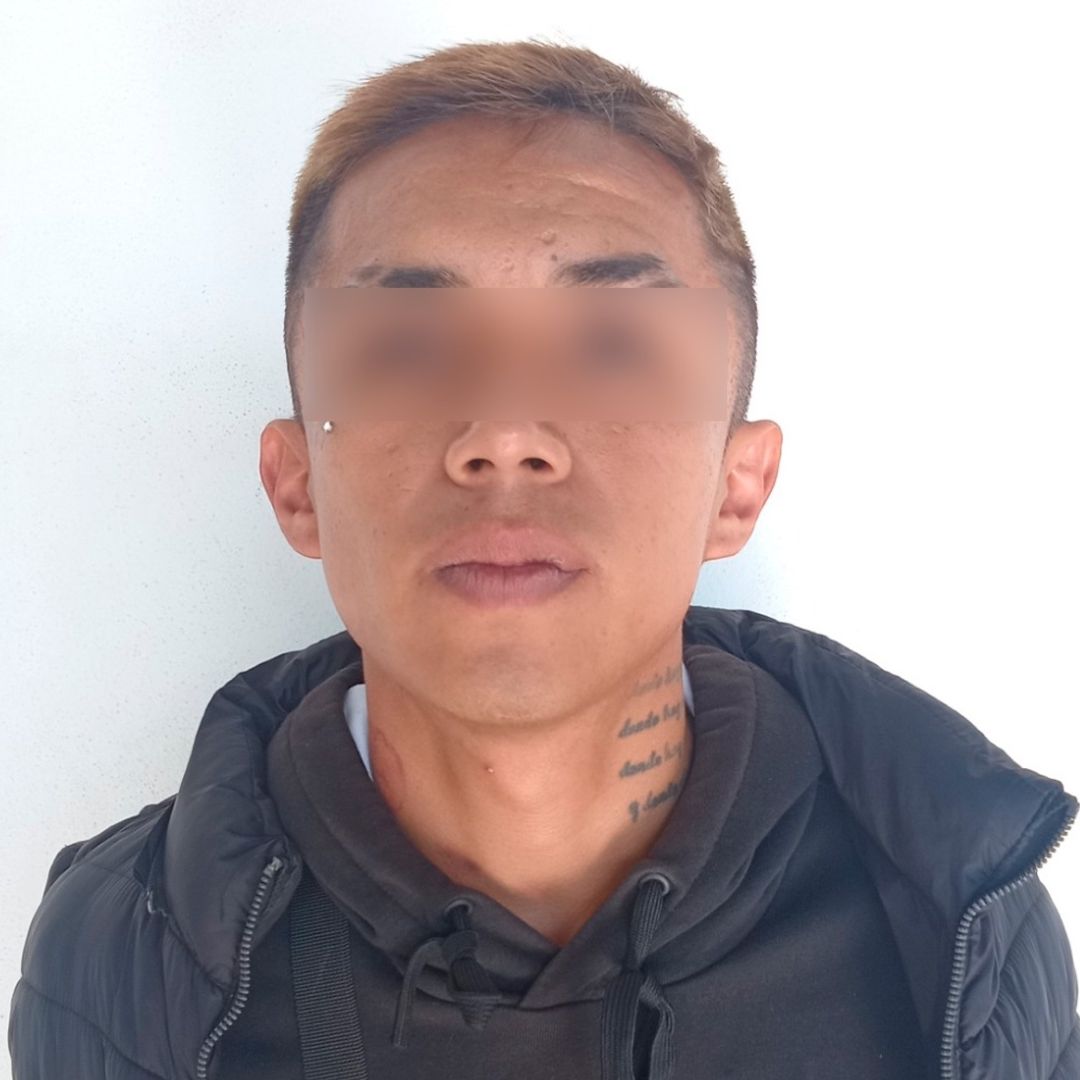 José Lauro 'N' detenido tras asalto en Puebla.