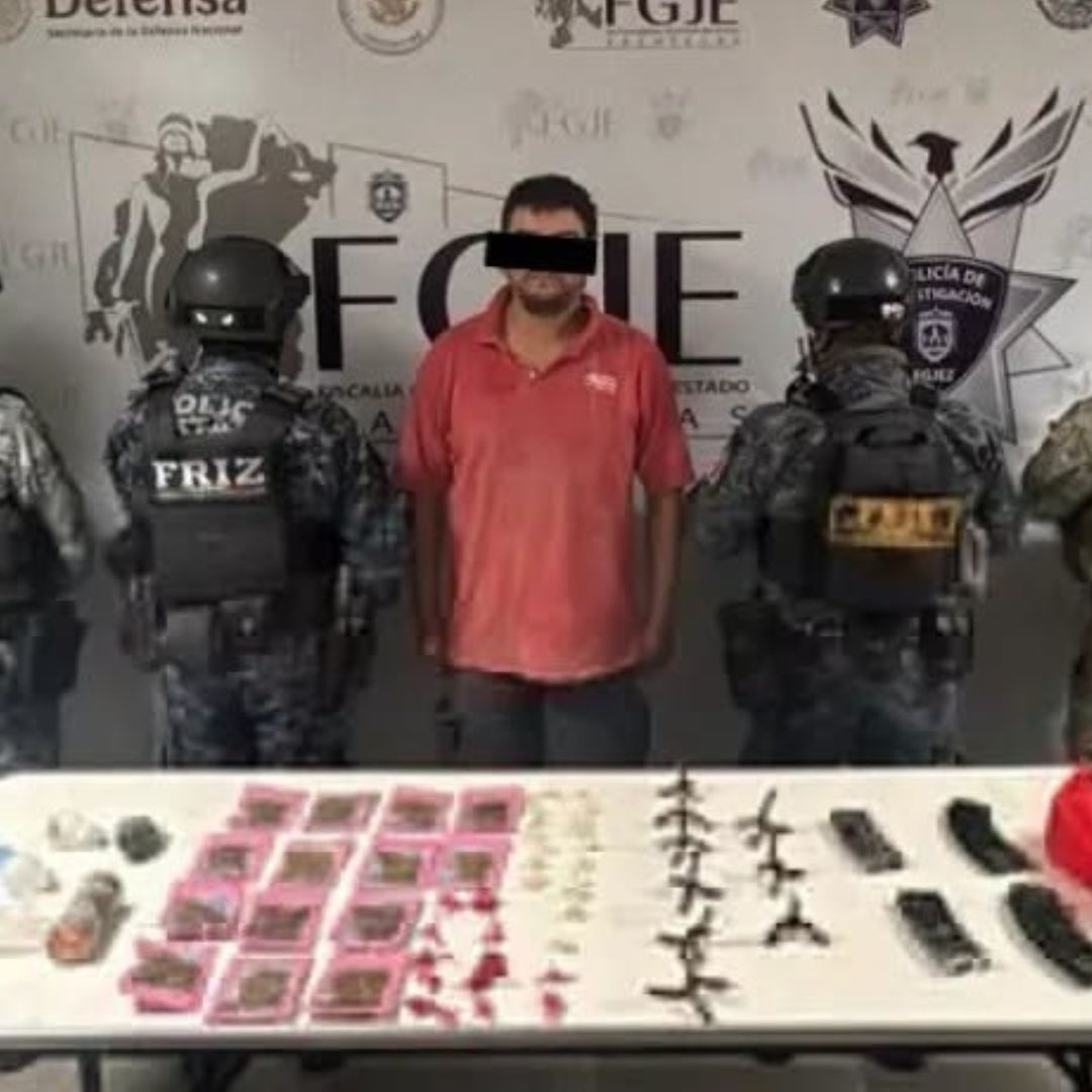 Detienen a hombre en Zacatecas