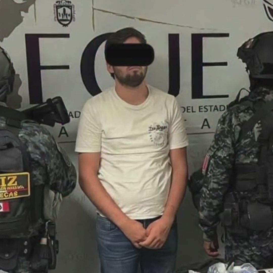 Detienen a Manuel ‘N’, de 22 años durante operativos derivados de multihomicidio en Zacatecas.