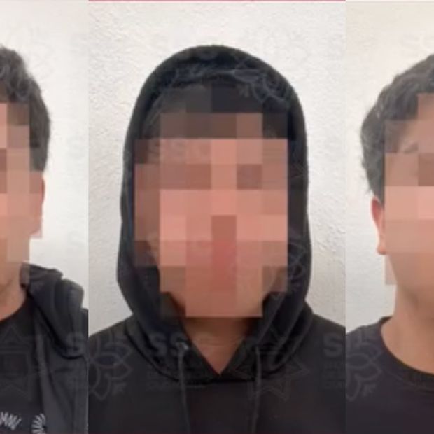 Tras una revisión policial confirmaron que tenían una pistola.