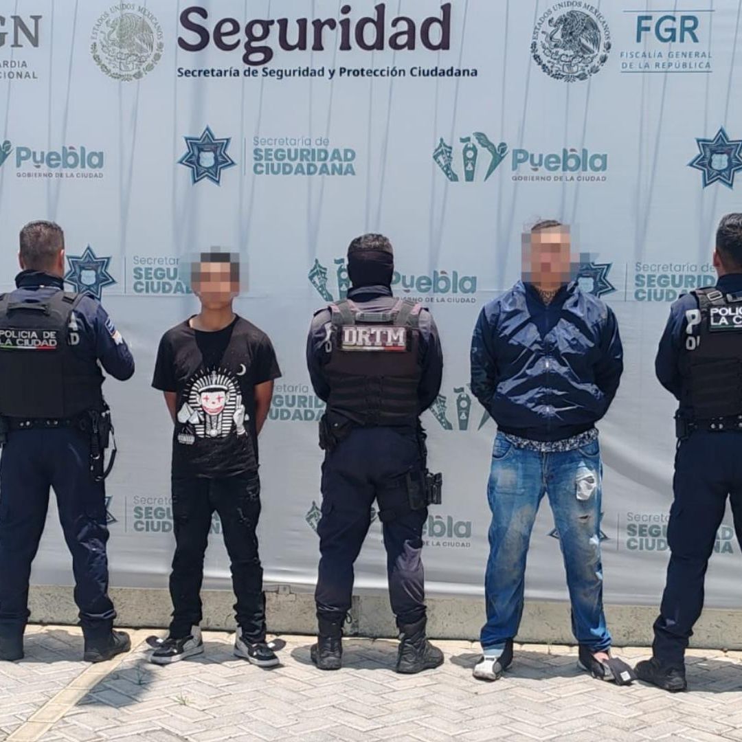 Brayan y Eberic N Detenidos por Balacera en Mercado Morelos Colonia 10 de Mayo que Dejó Tres Heridos