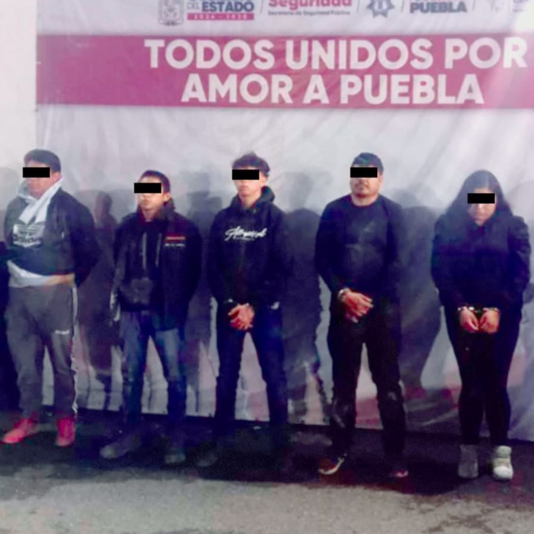 Detenidos Cinco Robo Tres Mil Litros Gas Hidrocarburo San Mateo Tlaixpan Tecamachalco Puebla