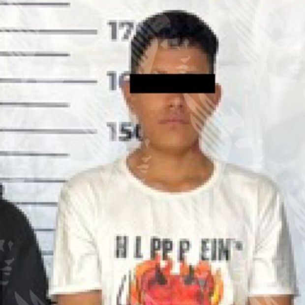 Víctor Manuel 'N' y Jaciel Enrique 'N' detenidos por privación de la libertad de conductor de plataforma.