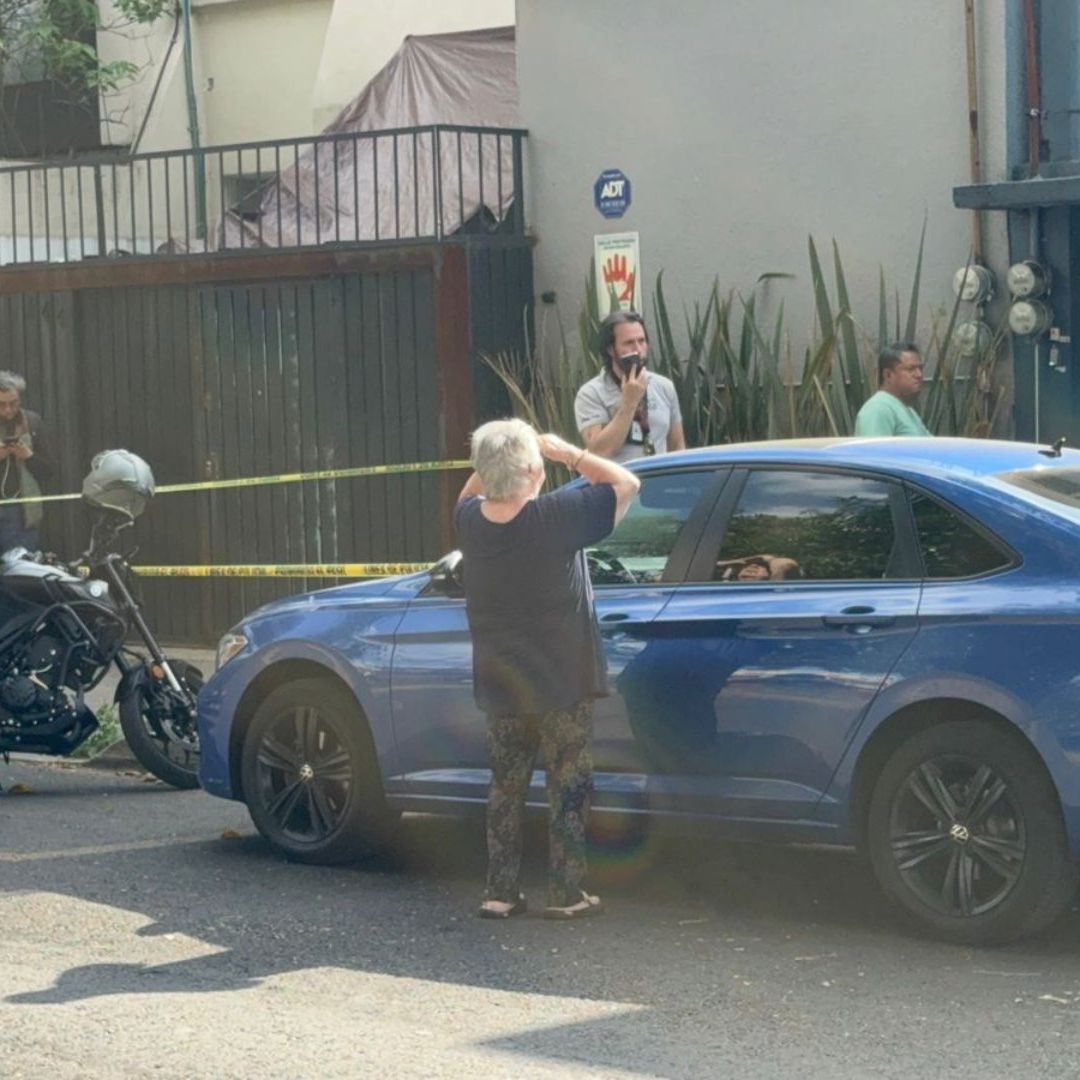 Casa donde fue asesinada una familia en CDMX.