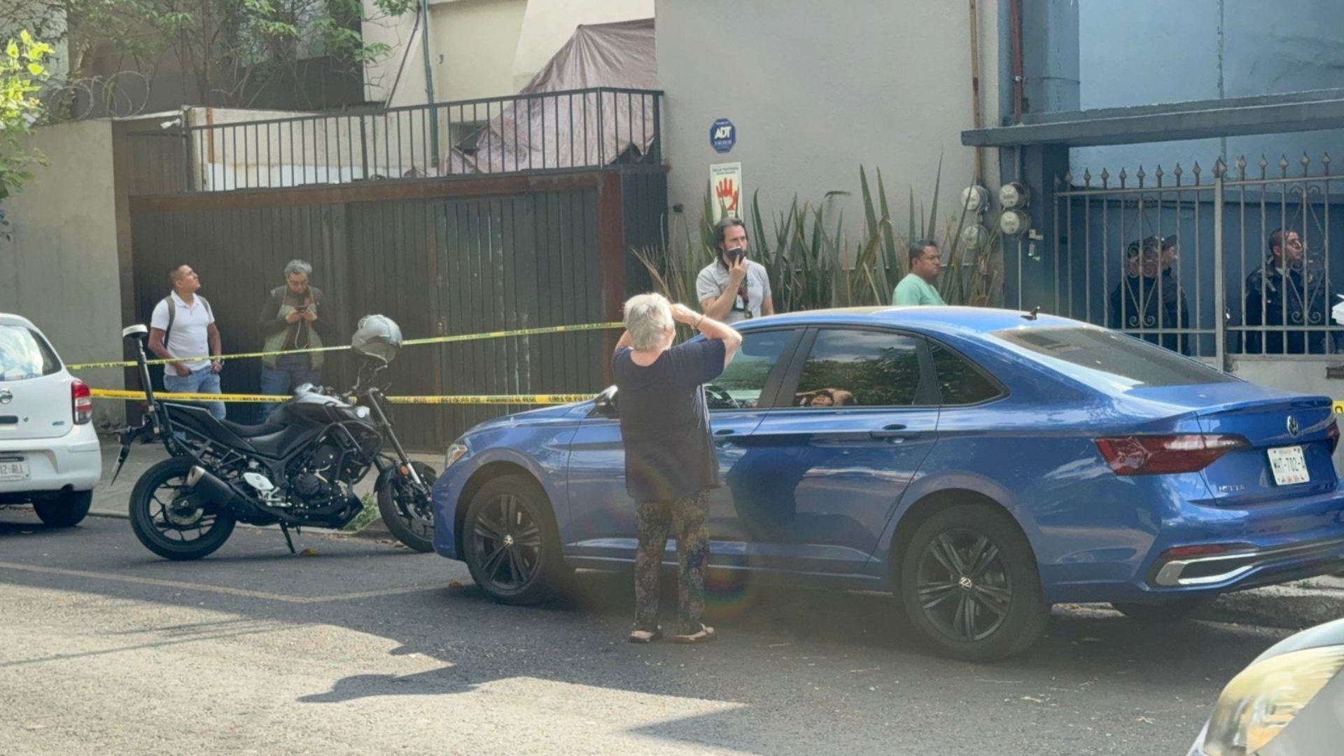 Casa donde fue asesinada una familia en CDMX.