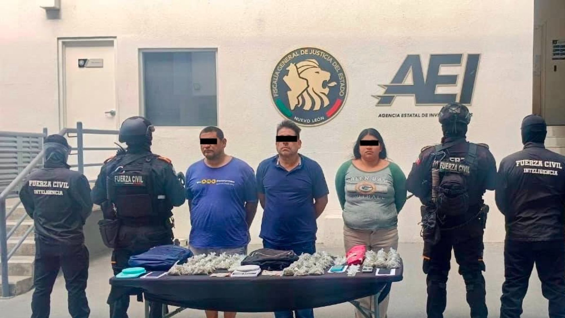 Presuntos ladrones de joyería