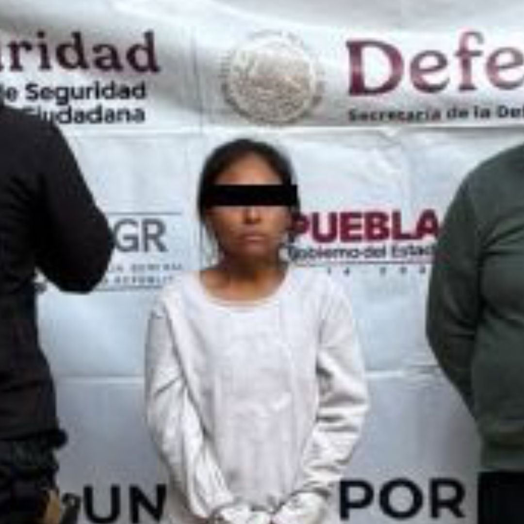 Rocio y Jesús Alejandro "N" detenidos tras cateos en San José Chiapa, Puebla