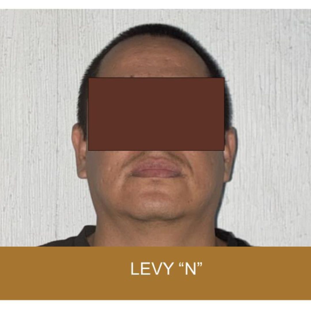 Levy "N" era un ex mando policial y objetivo prioritario a localizar. Foto: FGE
