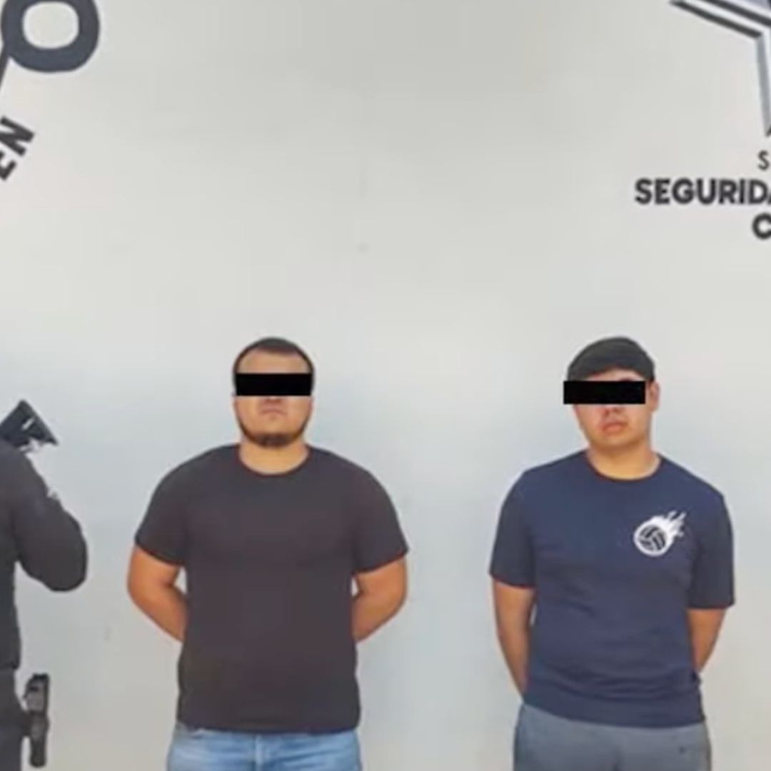 Jovenes detenidos