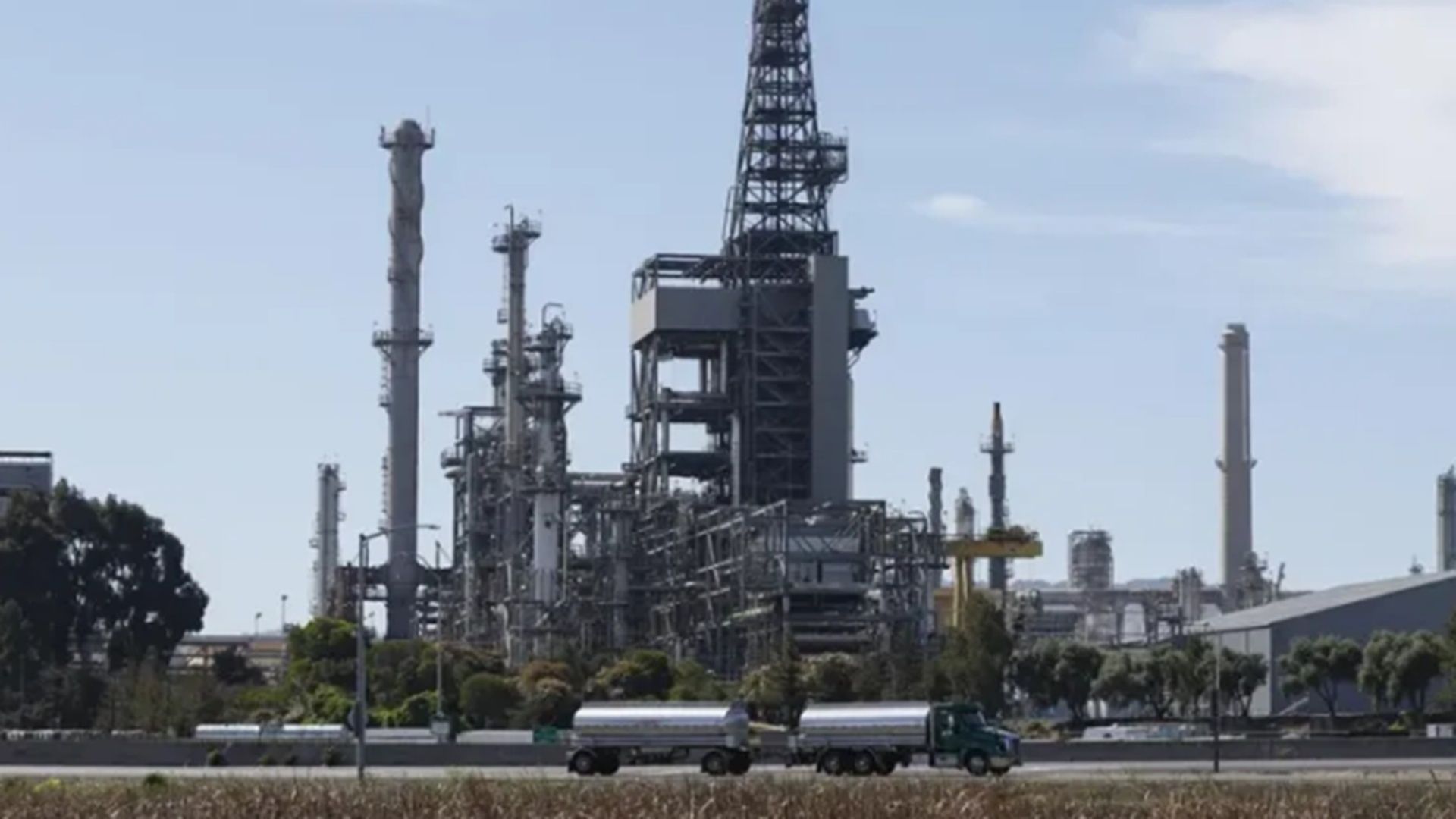 refinería de petróleo en Estados Unidos