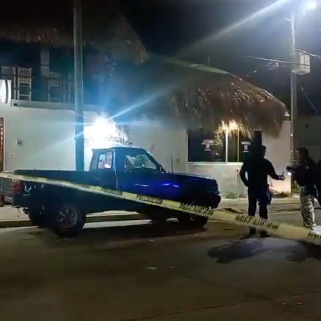 Sujetos armados disparan contra un bar en Bahías de San Martín en Coatzacoalcos