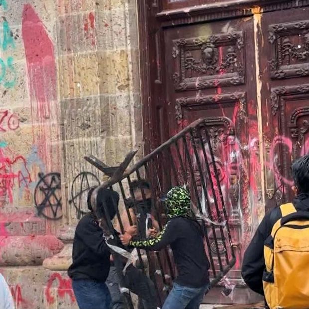 disturbios en Guadalajara