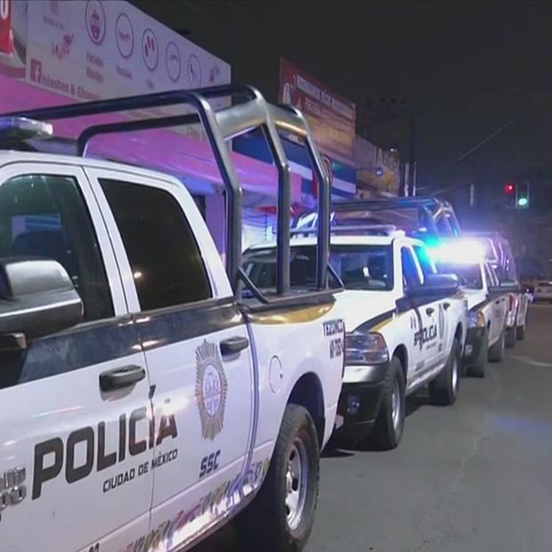 Operativo policial tras asesinato de dos mujeres en Tláhuac, CDMX. Foto: N+