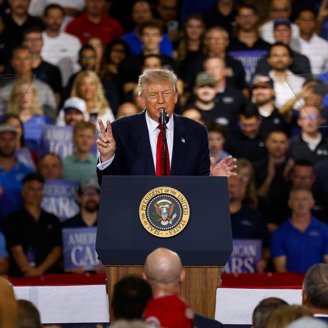 Discurso de Donald Trump en Michigan, el 27 de julio de 2026