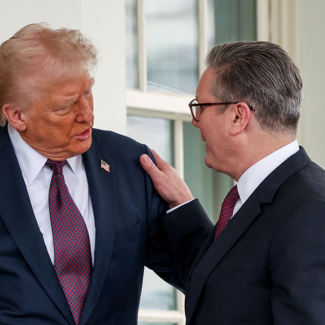 Donald Trump y Keir Starmer